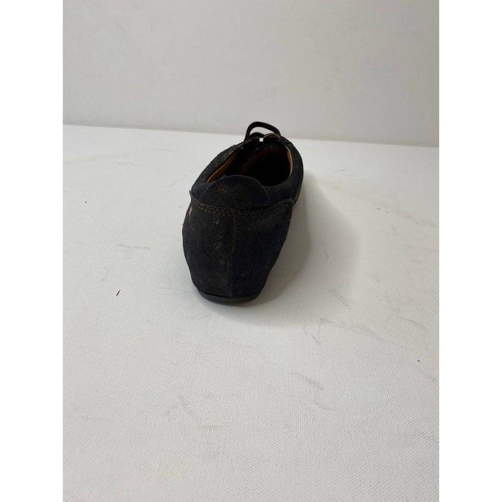 Womens EARTHIES Ronda Brown Bronze Rock Leather Slip On Shoes Sneakers sz 8 - Picture 7 of 9